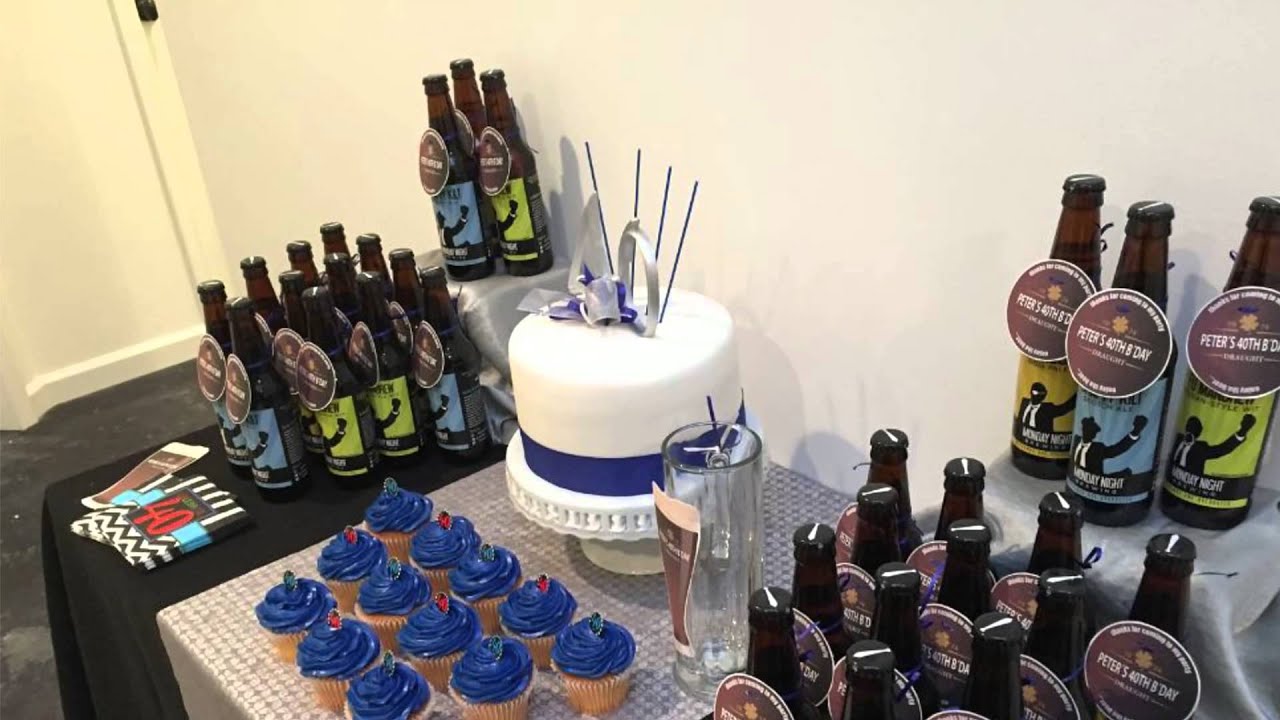 40th years old Birthday Party