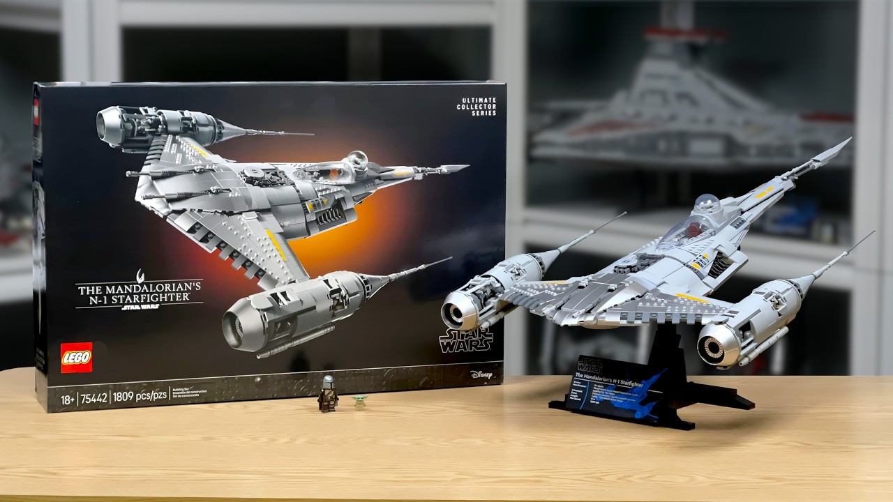 An Honest Review of the LEGO Star Wars UCS Mandalorian's N-1 Starfighter...