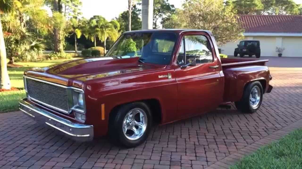 SOLD - 1976 Chevrolet C10 Stepside Pickup Truck for sale by Auto Haus of Naples AutoHausFL.com