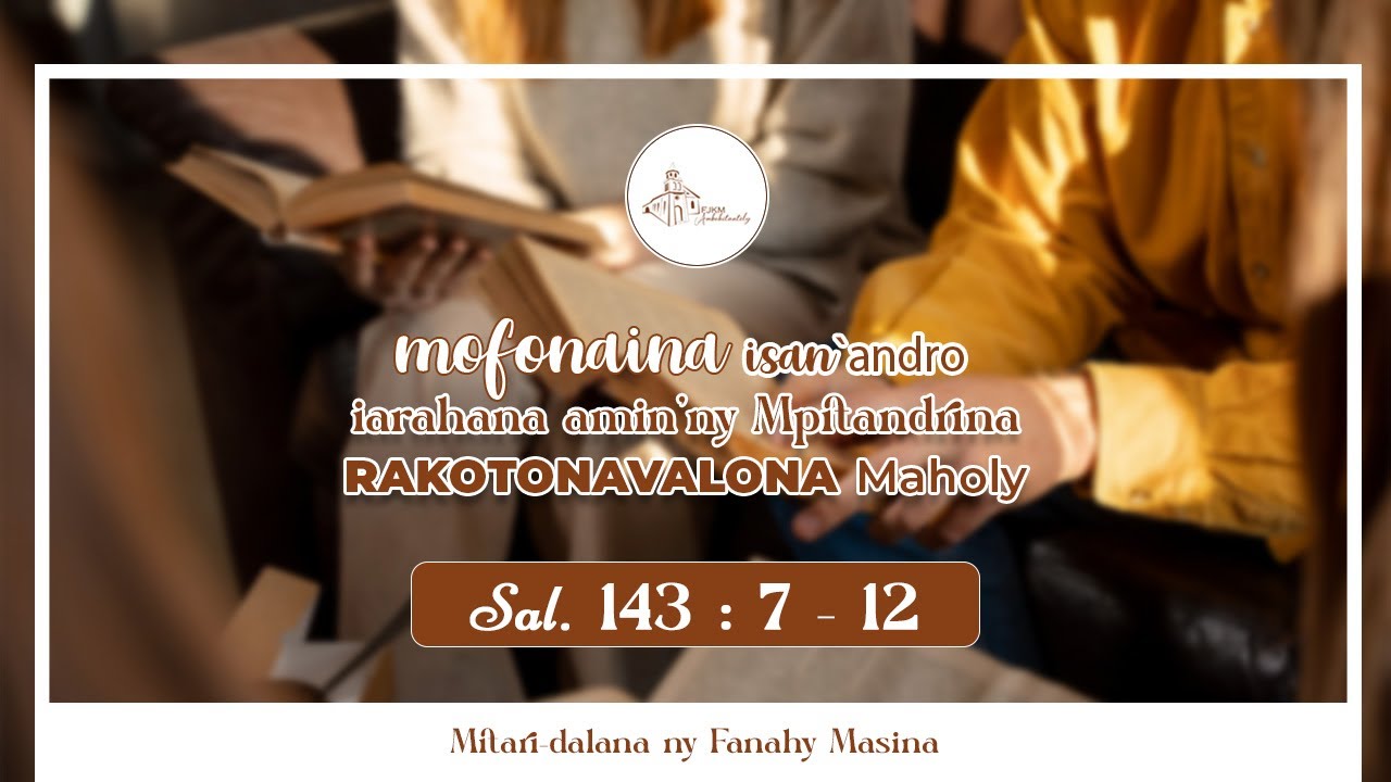 Mofonaina isan'andro anio Sabotsy 03 May 2025. FJKM Ambohitantely