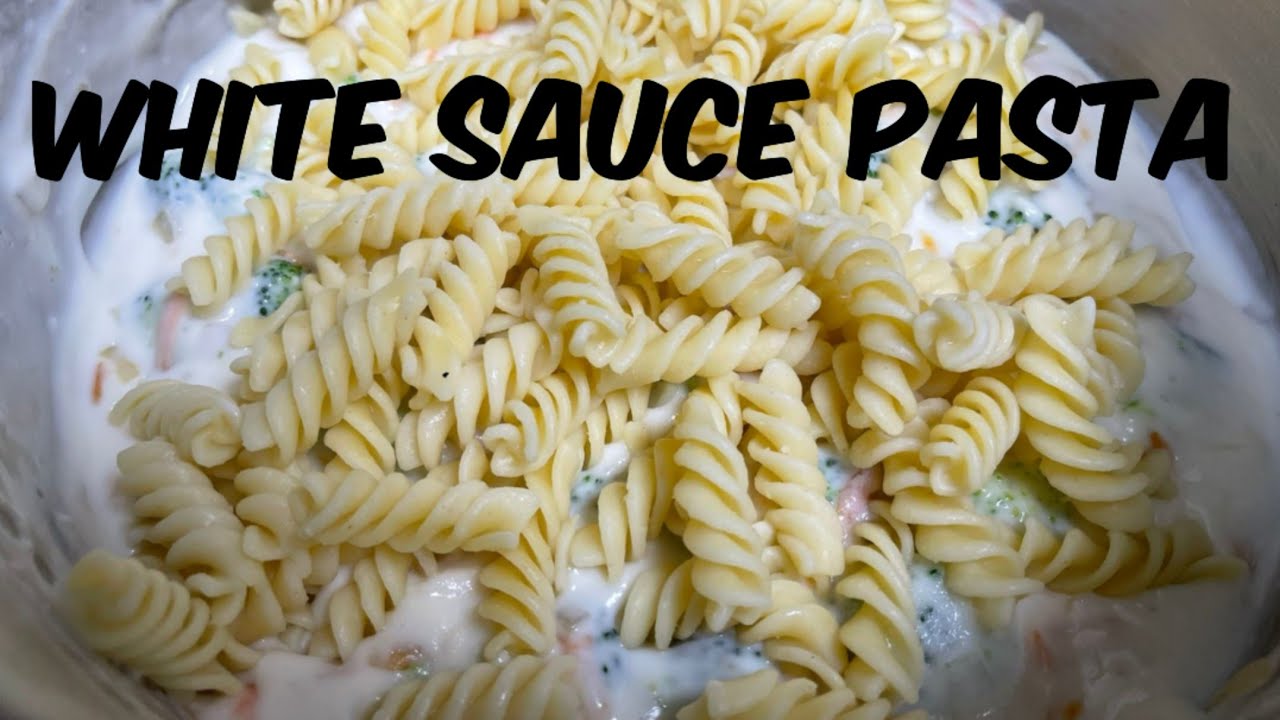 White Sauce Pasta Rich & Creamy White Sauce Pasta|Pasta Without Cheese|Evening quick and easy recipe