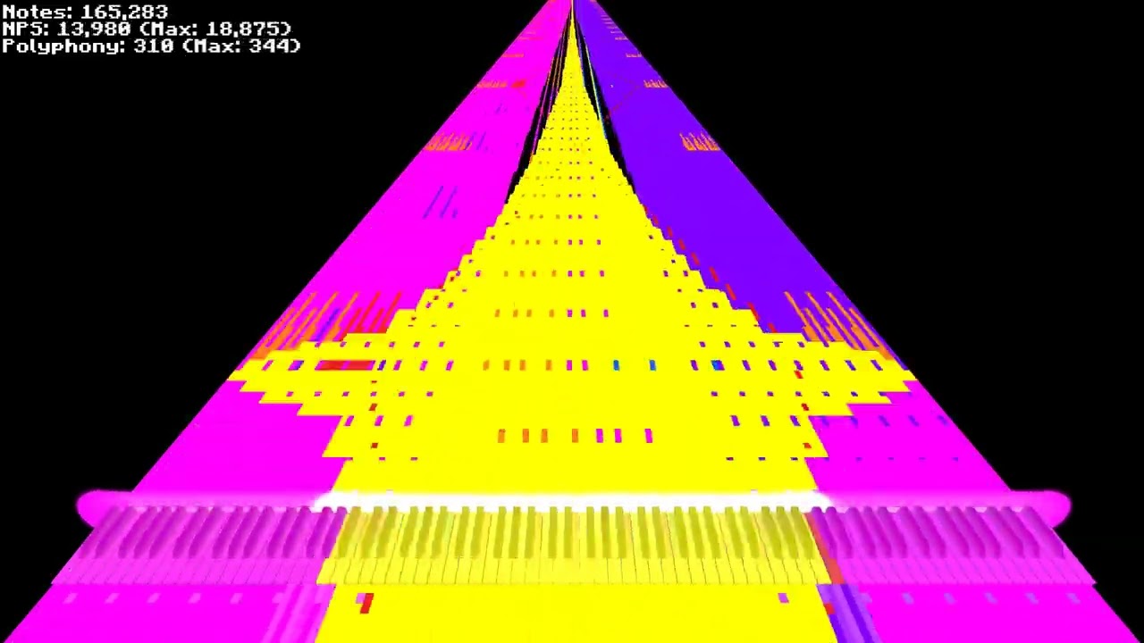 [Black MIDI] Alan Walker - Spectre | Exactly 1 Million Notes
