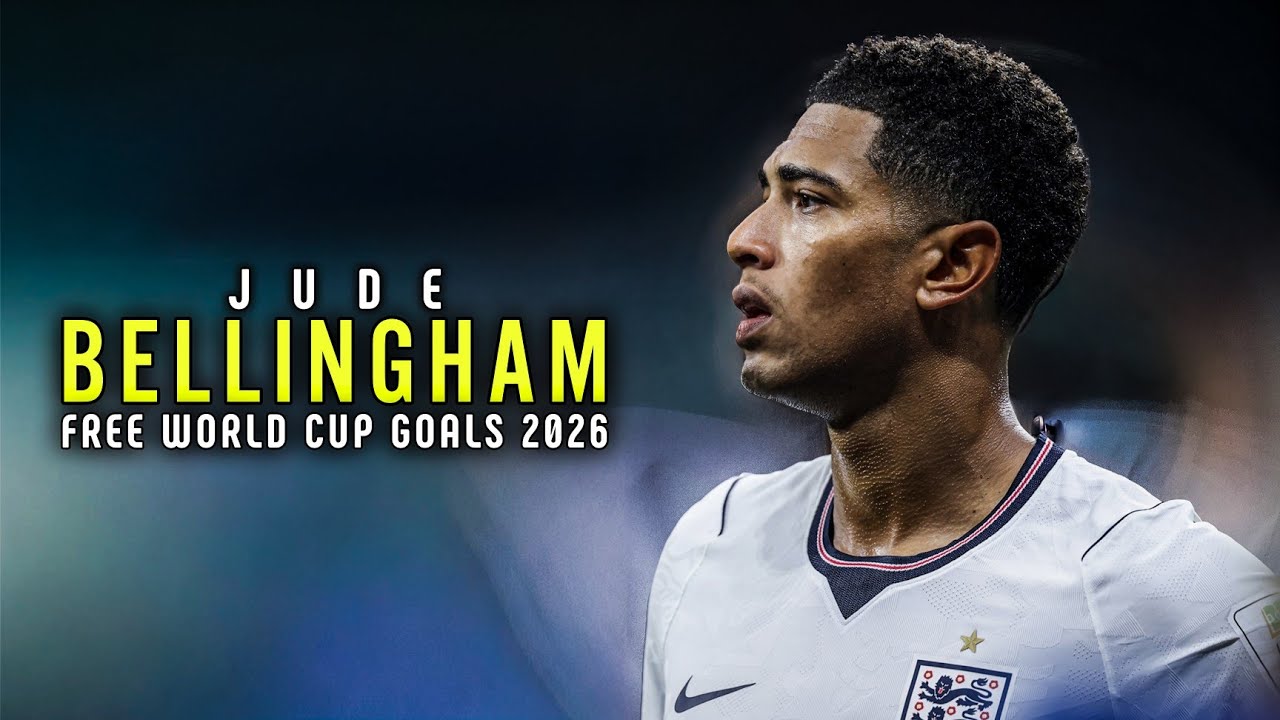 Jude Bellingham 2026 🏴󠁧󠁢󠁥󠁮󠁧󠁿 Free Clips &bull; 4K Scenepack