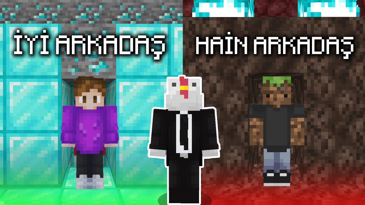 Minecraft'ı Bitirmek ama Arkadaşlarım Yardımcı ya da Engel Oluyor
