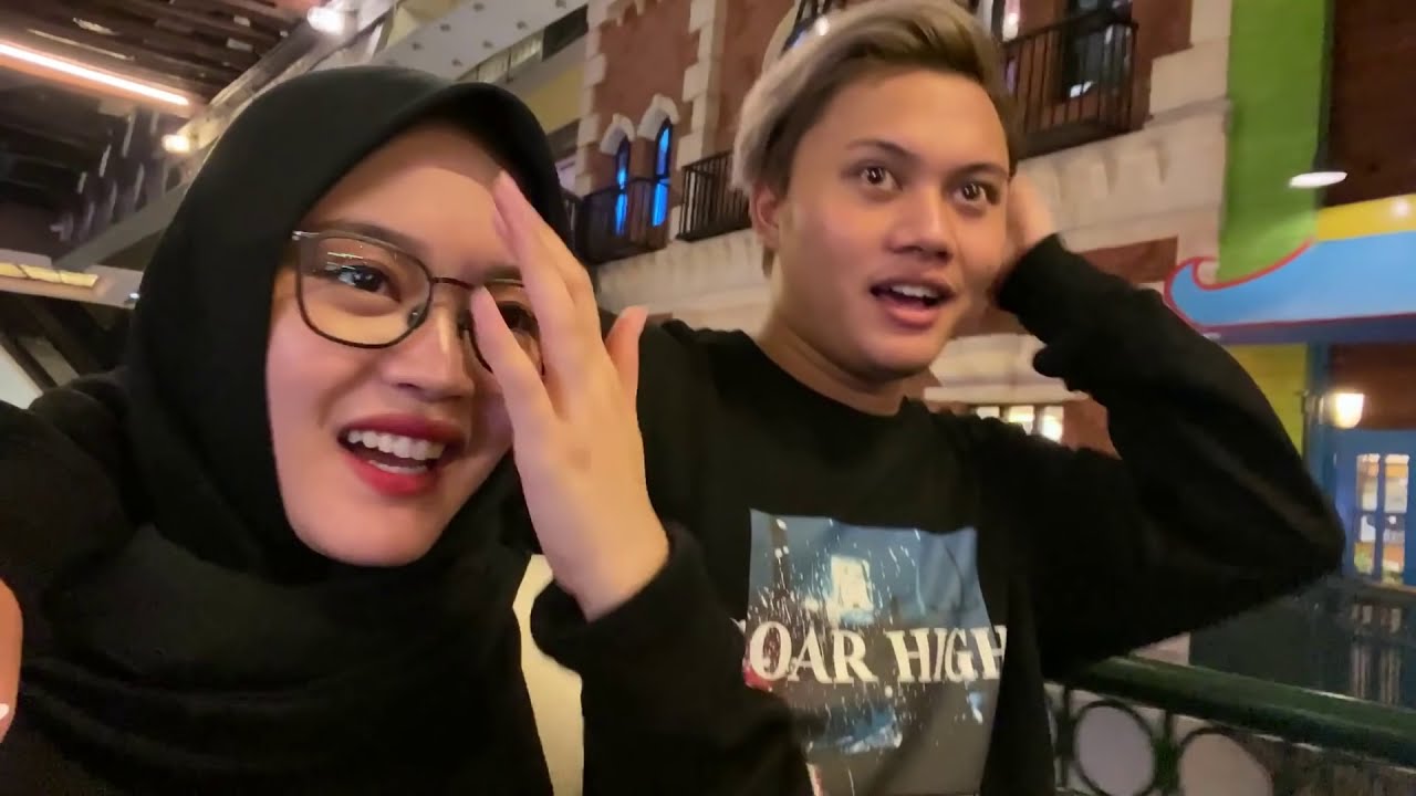SEHARIAN: MAKAN, BELANJA & MAIN W/ A'IKY & KA AZEL