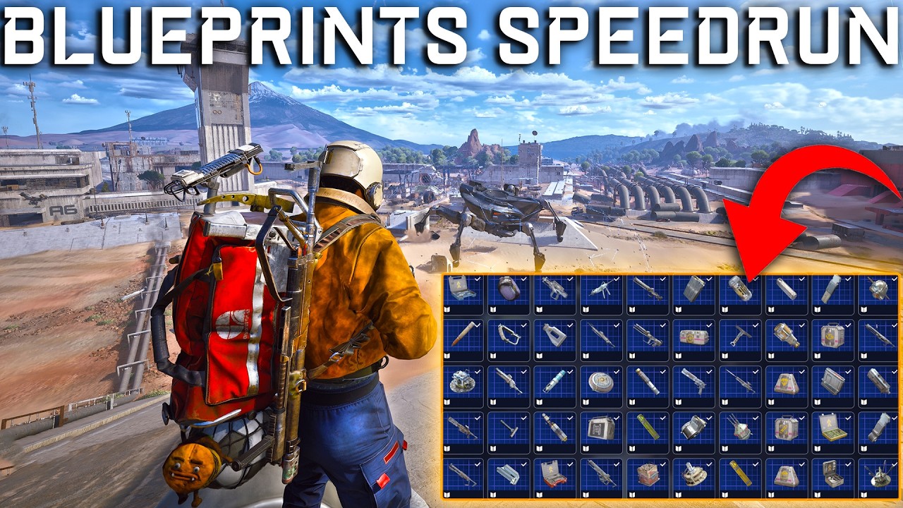 Speedrunning EVERY BLUEPRINT In Arc Raiders After The Expedition