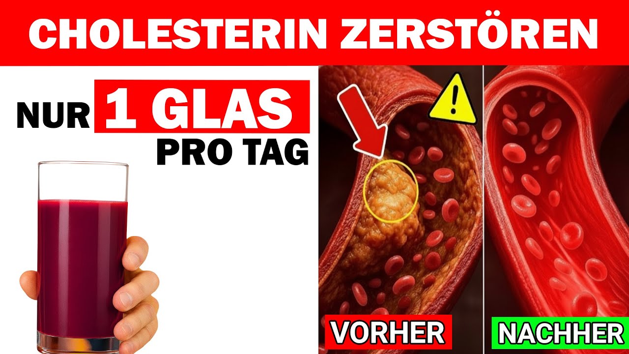 Über 60? Trinken Sie täglich 1 Glas, um Ihre Arterien zu reinigen und die Durchblutung zu verbessern