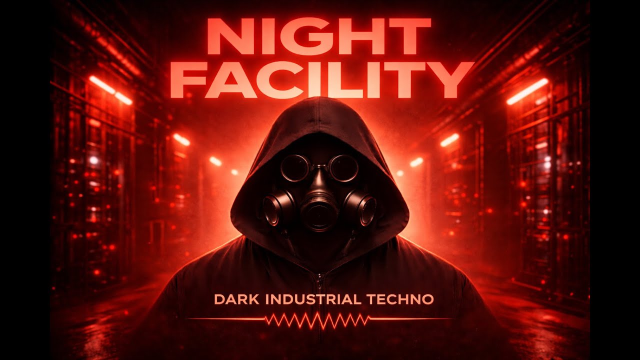 Night Facility: Dark Industrial Techno | Focus & Productivity Mix