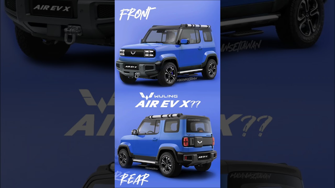 RASA JIMNY, HARGA SETENGAHNYA!? 100-200 JUTA? | WULING AIR EV X! | Virtual Modification #WulingAirEV