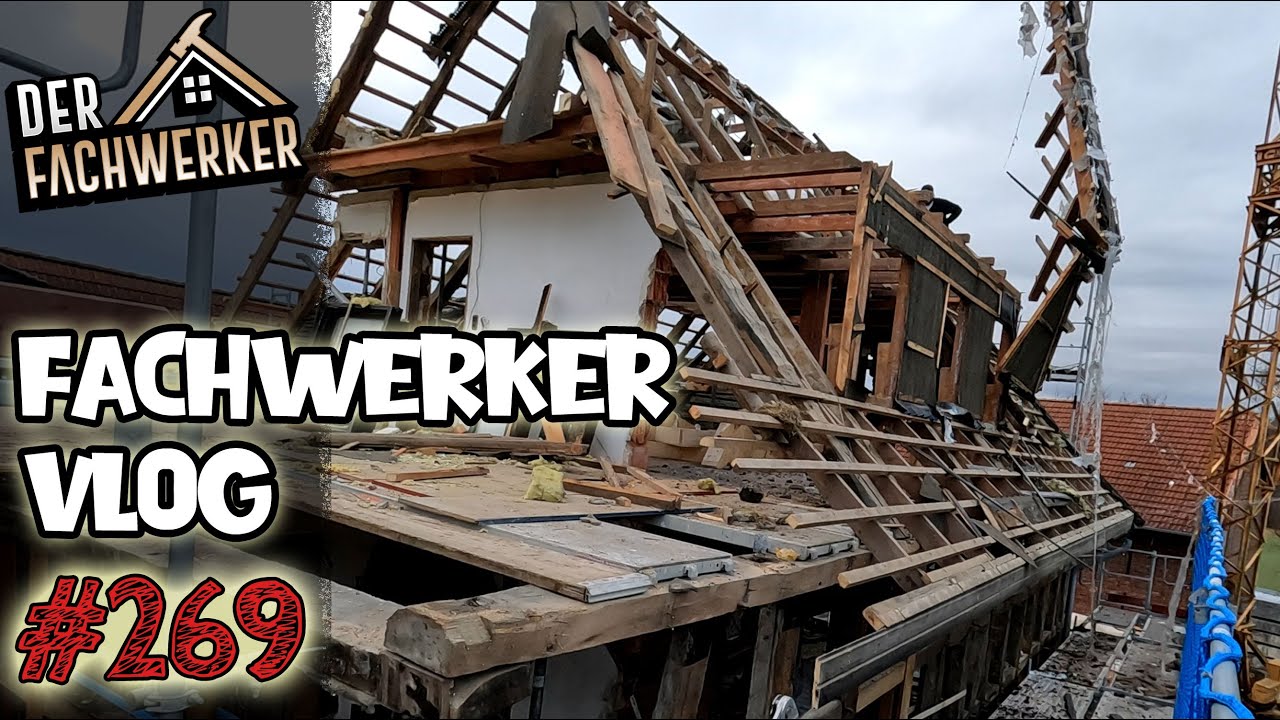 Fachwerker VLog #269 - Diese Sparren wollen ZERLEGT werden!