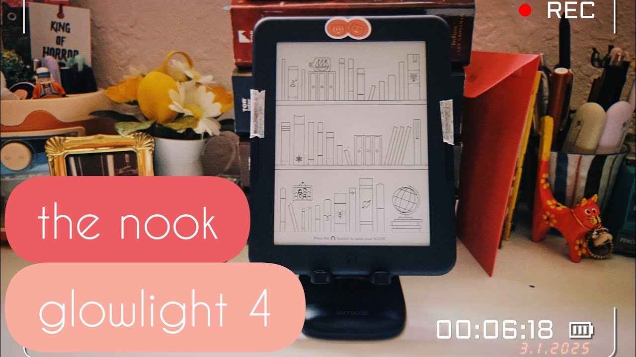 nook glowlight 4 review || a great kindle alternative