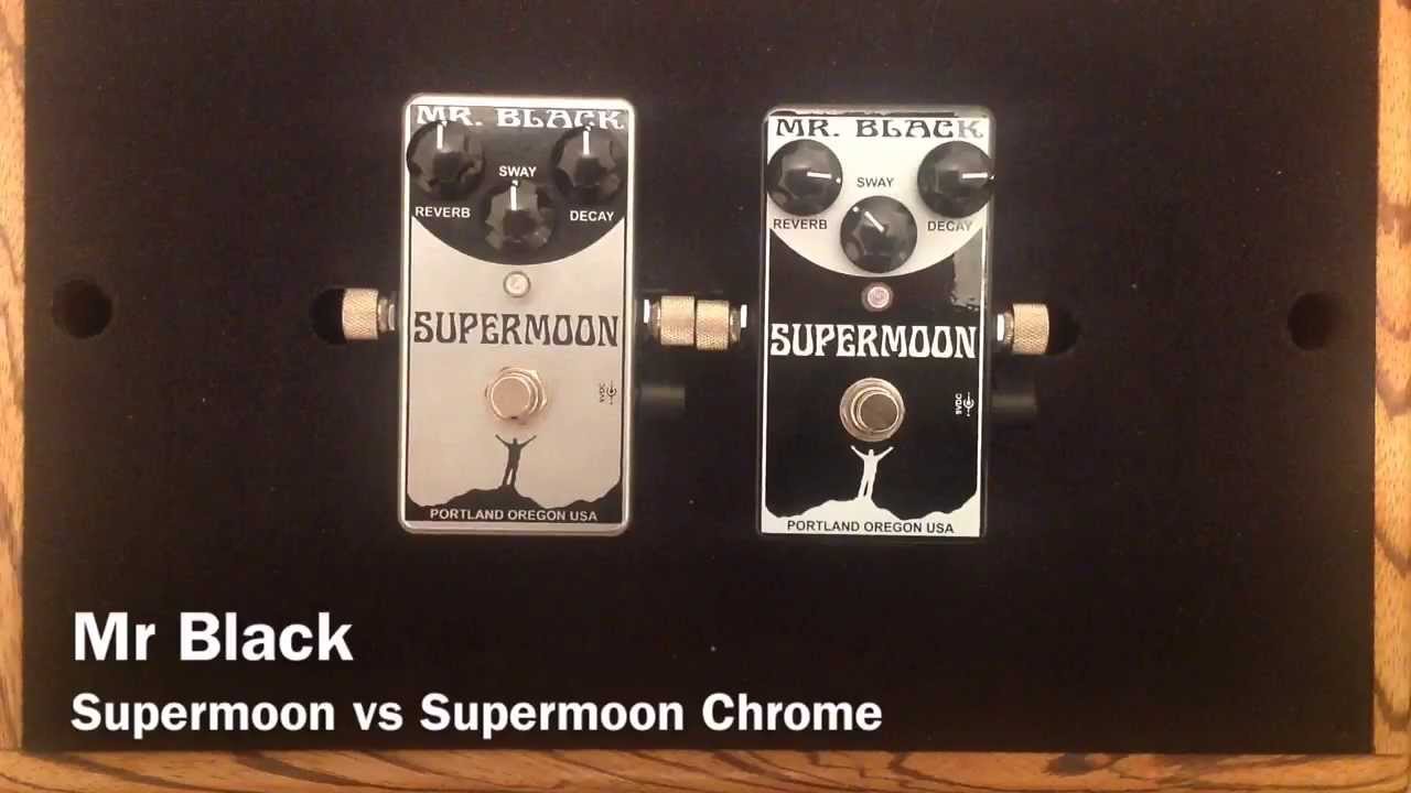 Mr Black Supermoon vs Supermoon Chrome