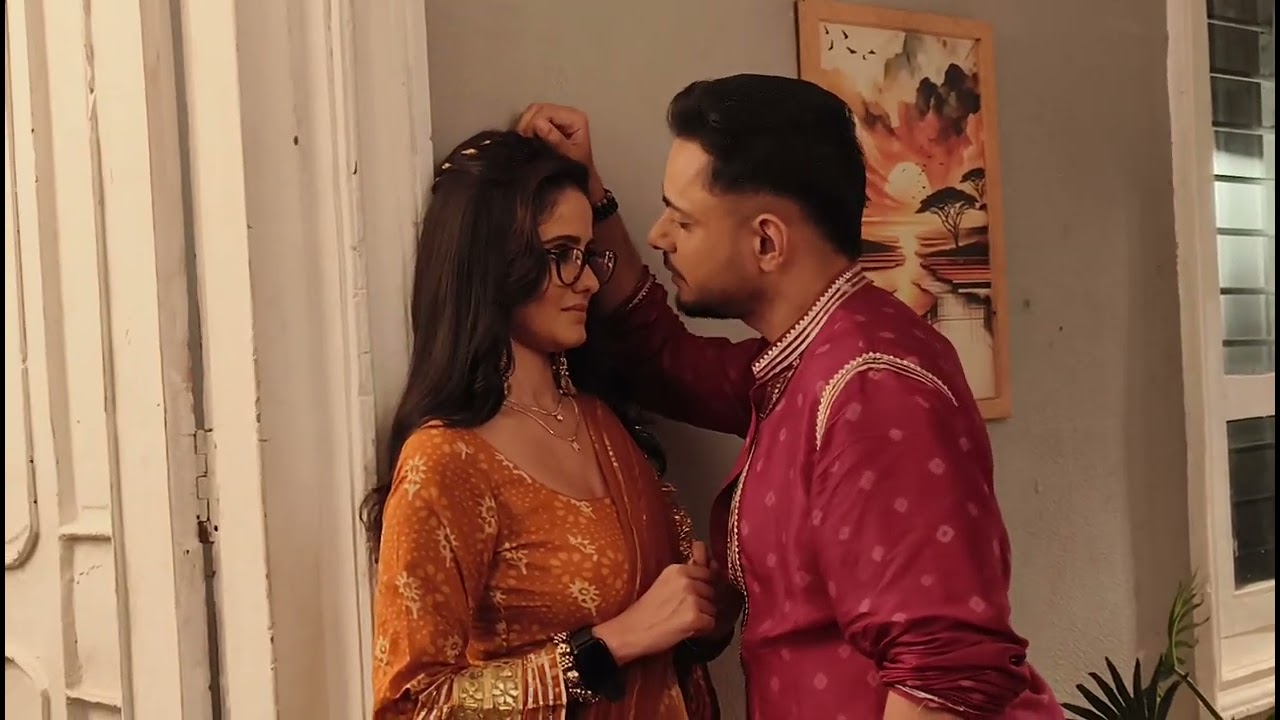 Mannat aur Vikrant ka love sequence shoot #mujahidmsytvlog #mannat #love #bts #youtubeshorts #share 