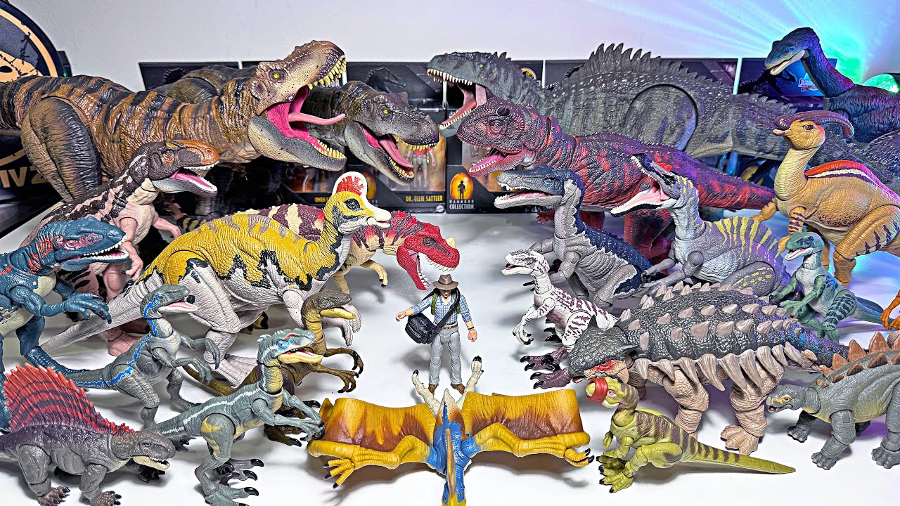 Whole Collection - Jurassic World Hammond Collection Dinosaur Toys