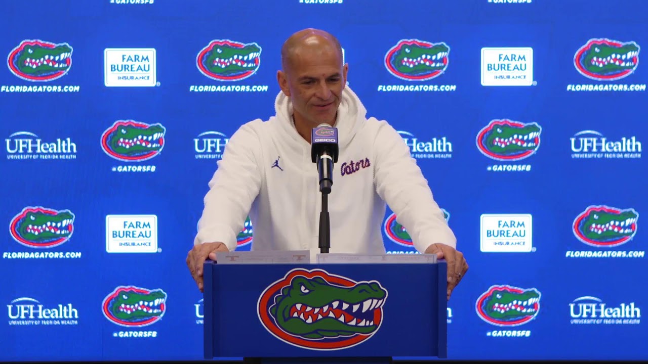 Florida Gators Football Press Conference 11-17-25