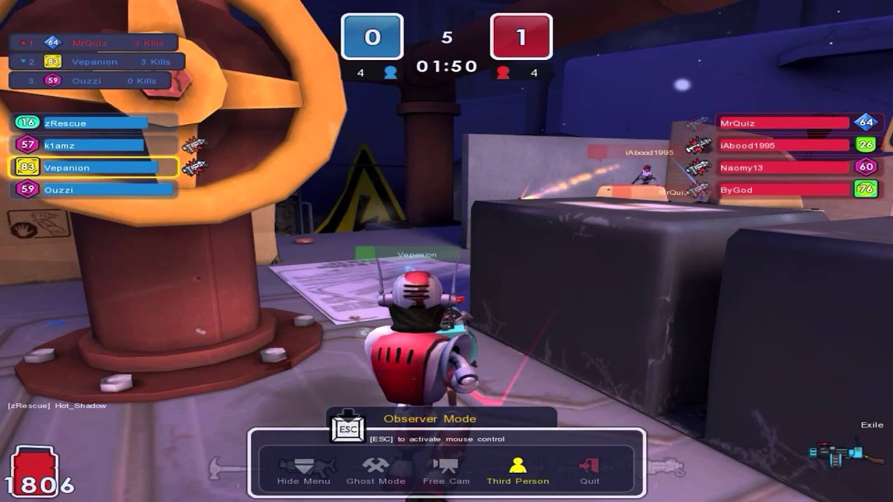 Vepanion aka Legend using Radar Hack