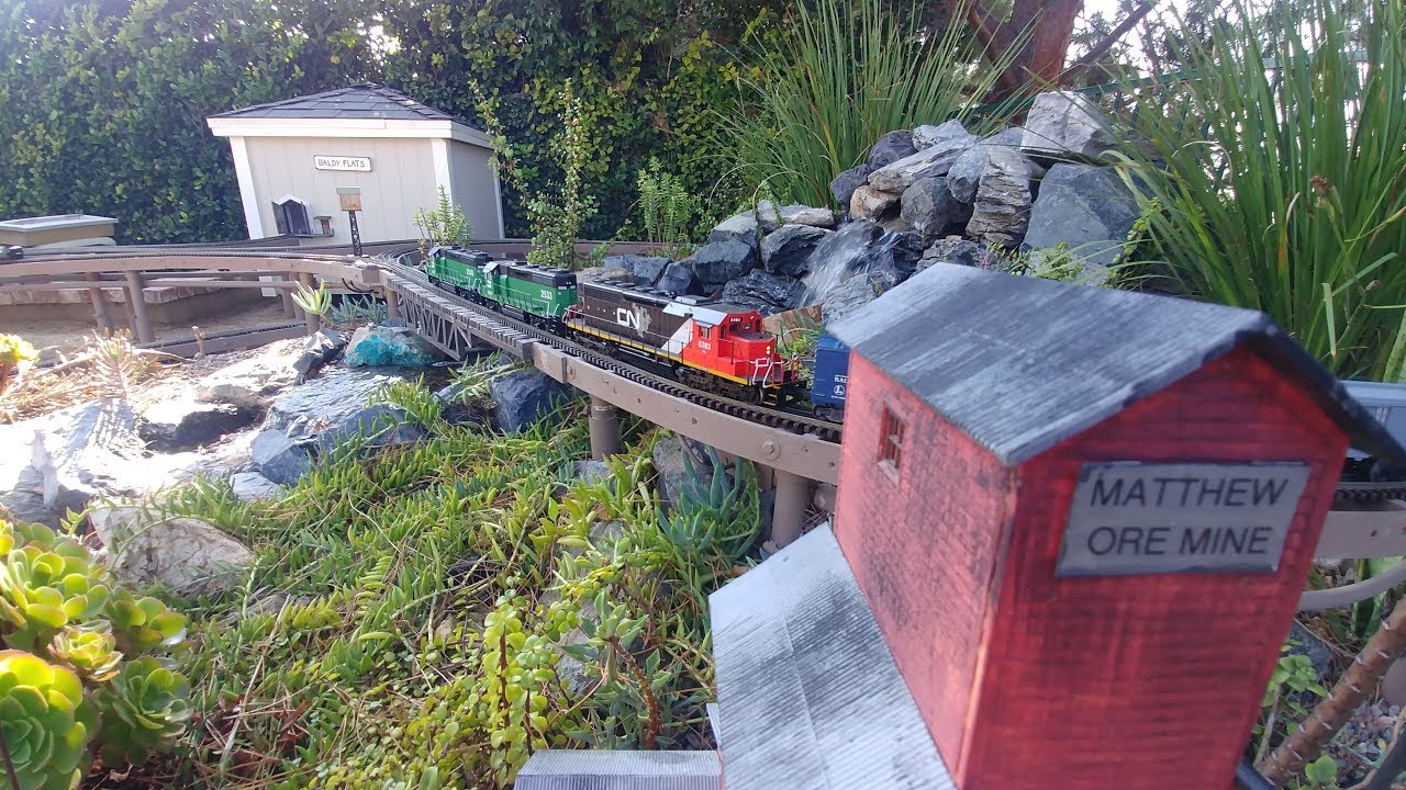 O Scale Trains by Ron - Outdoor Layout - E17 - Car Shopping