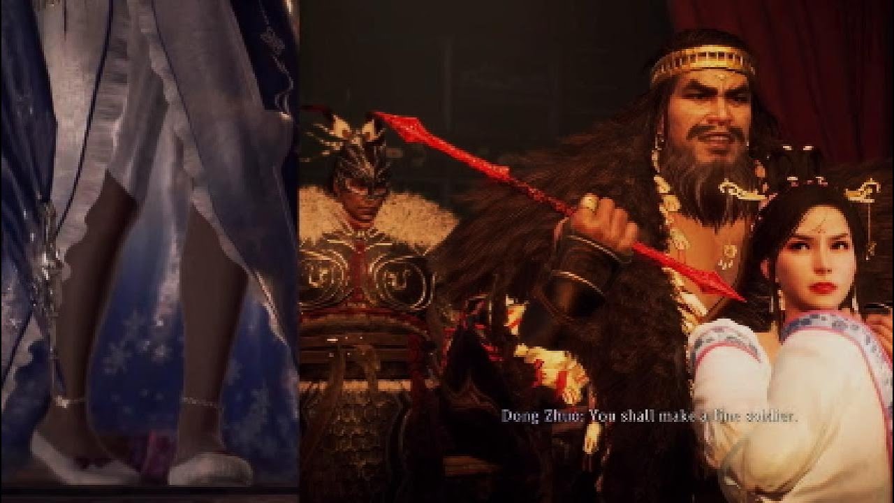 Wo Long Fallen Dynasty Lu Bu Betrays Dong Zhuo at the Behest of Diao Chan