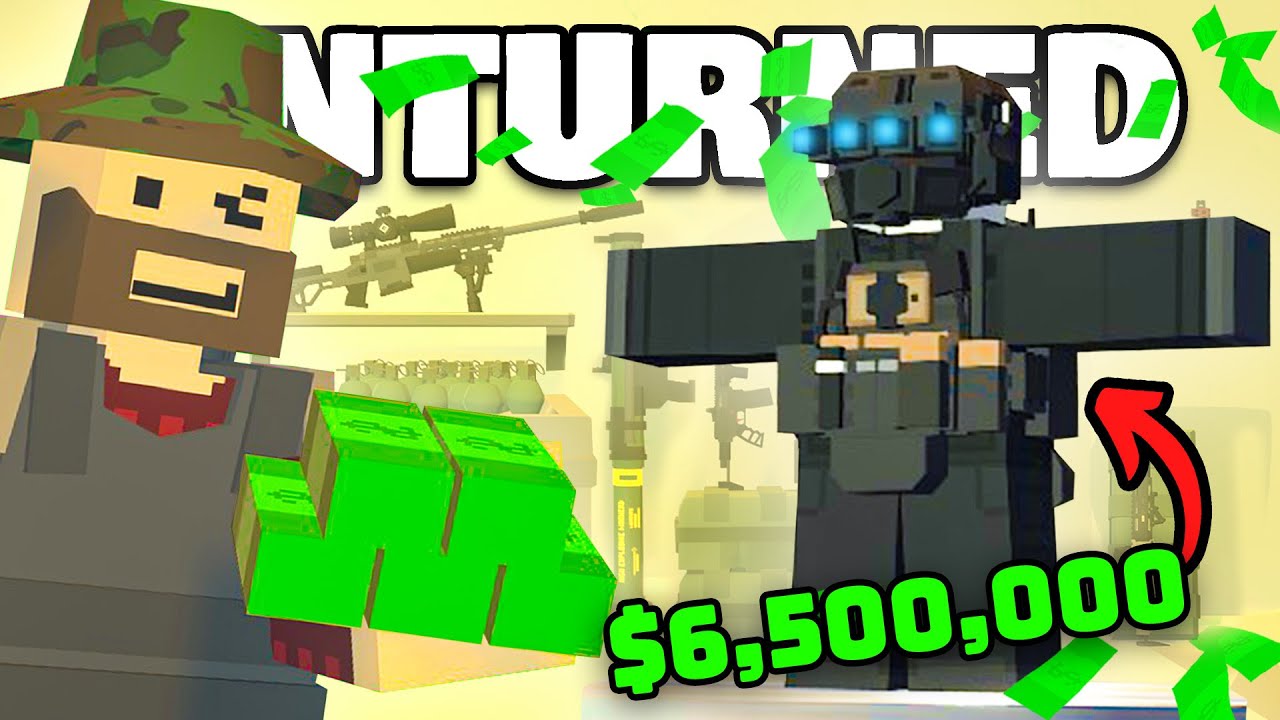 Я ЗАРАБОТАЛ 20 000 000 ДОЛЛАРОВ НА МОЁМ ЧЁРНОМ РЫНКЕ! (Unturned Life RP #78)