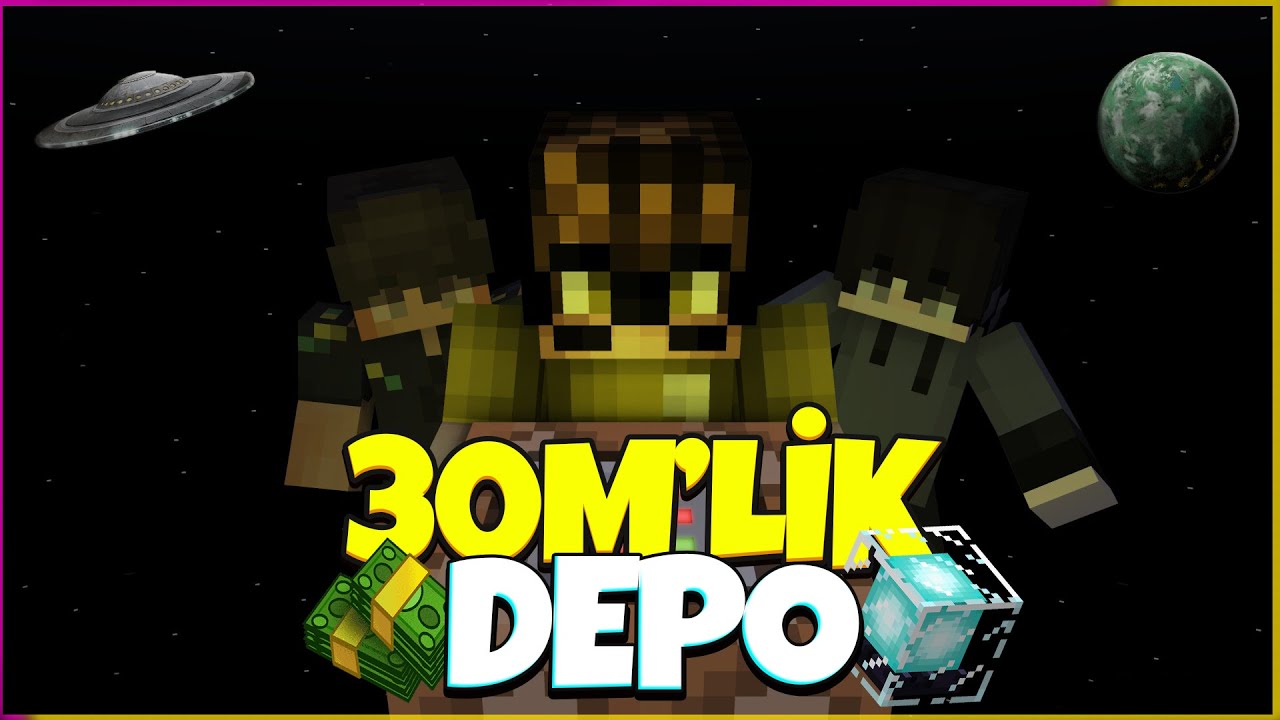MİNECRAFT SONOYUNCU TİTANYUM BİTMİŞ CLAİM GİTTİM ! ( 30M LİK DEPO )