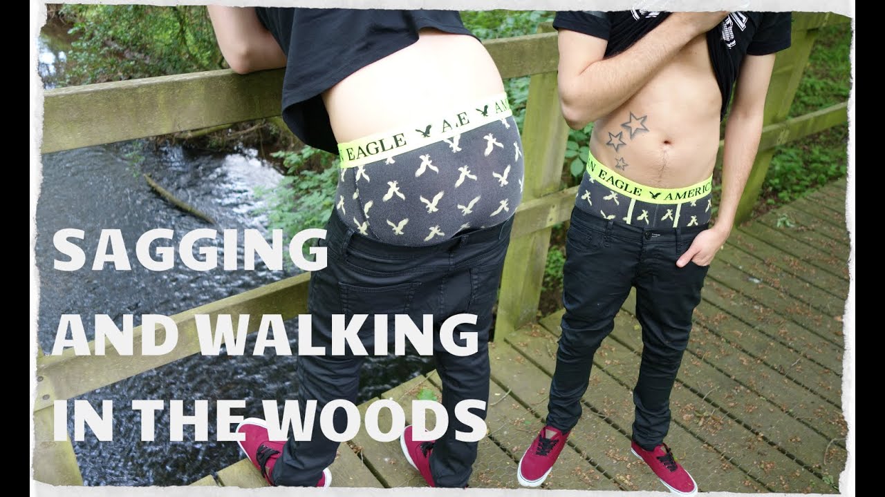 Forest Walking Sagger - Skinny Jeans Sagging