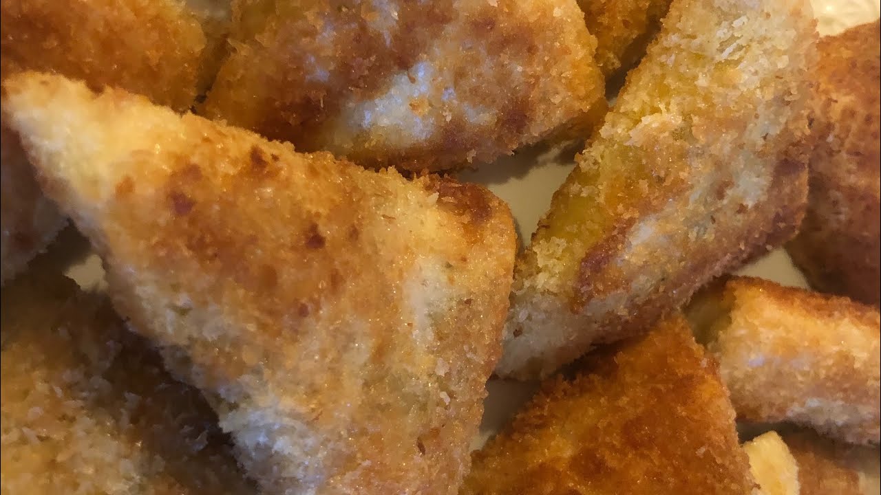 Samoussa aux crevettes /shrimp samosa/ بريوات مقرمشة