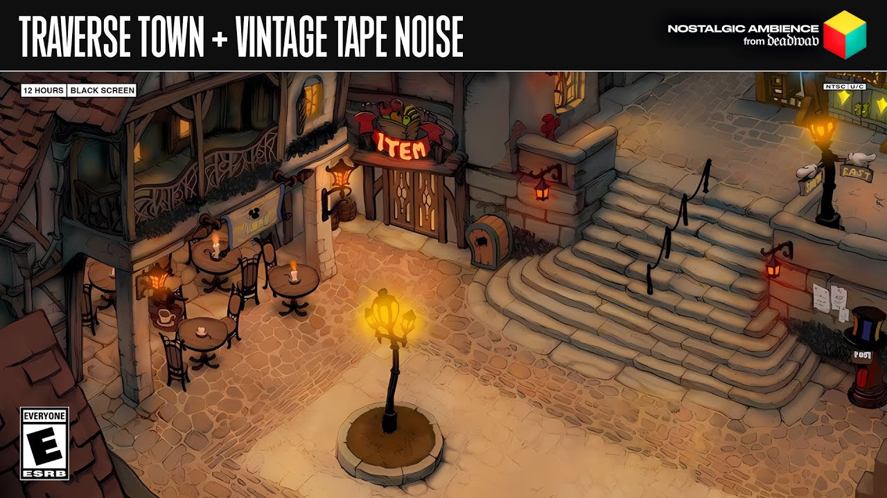Traverse Town + Vintage Tape Noise