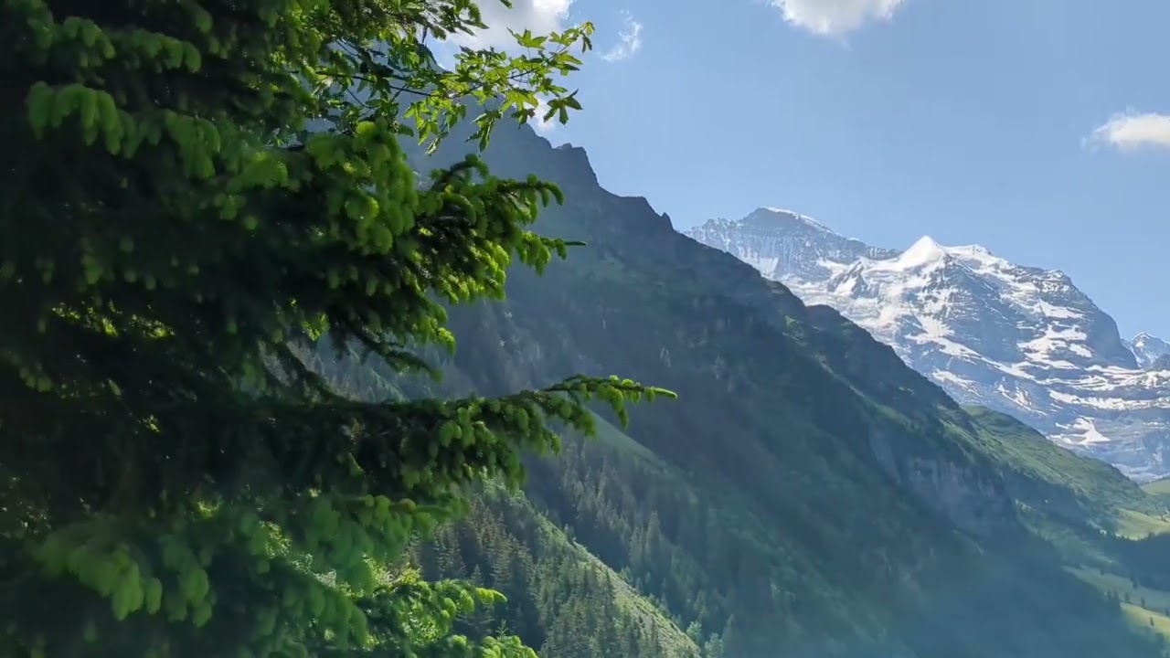 Hiking Wengen to Männlichen, Switzerland