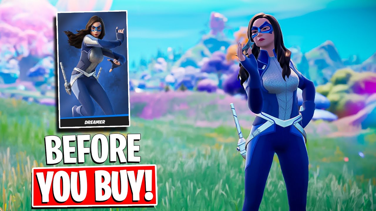 *NEW* DREAMER Outfit Gameplay + Combos! Before You Buy (Fortnite Battle Royale)