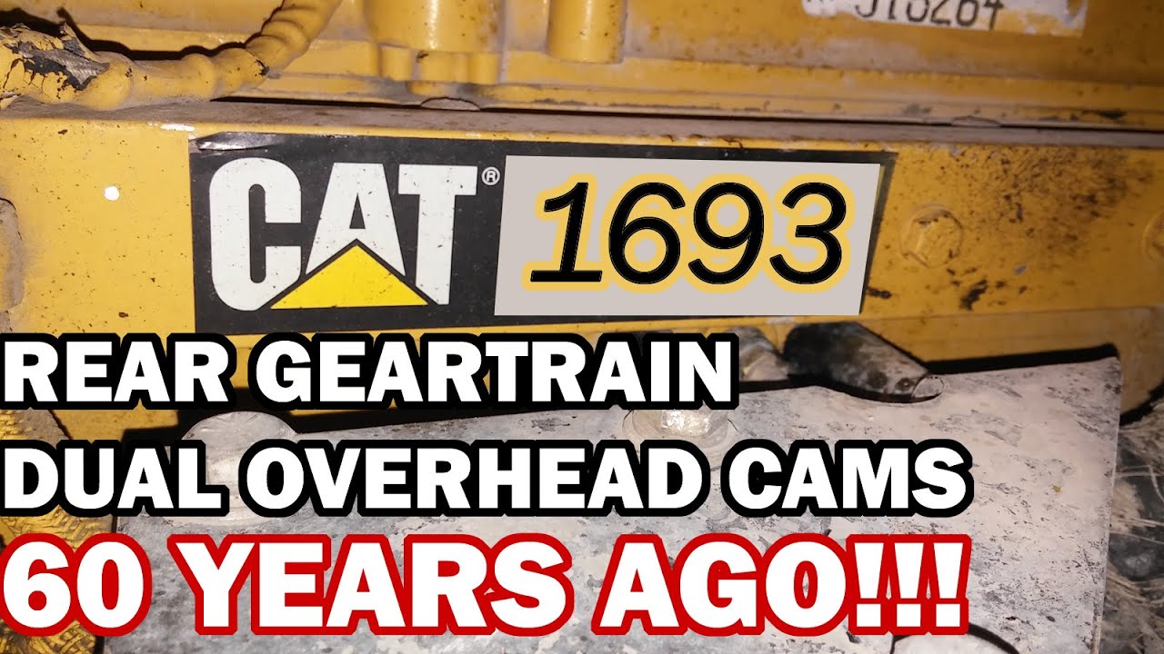 The Coolest Diesel Engine You've Never Heard Of, Cat 1693, Dual Overhead Cam Caterpillar.