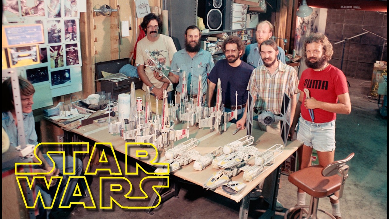 STAR WARS 1977 miniature effects