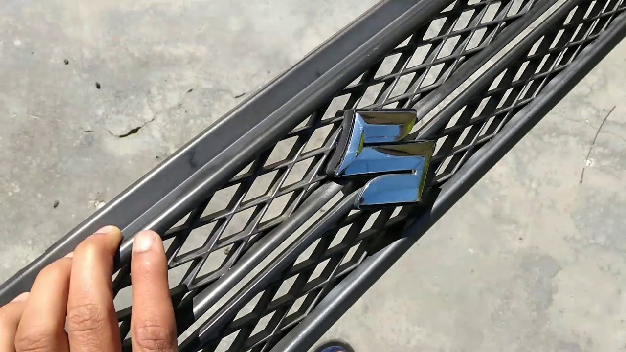Spray Paint on front Grill