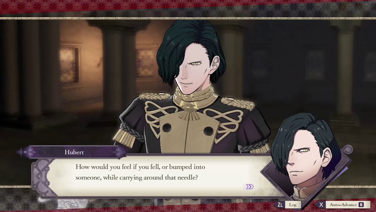 hubert being an aggressive mom friend for a full minute