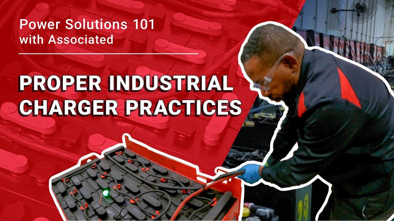 Proper Industrial Battery Charger Practices