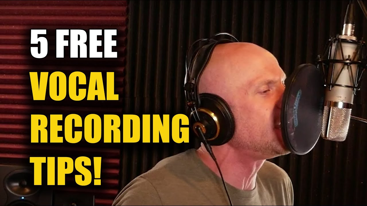 5 FREE Vocal Recording Tips
