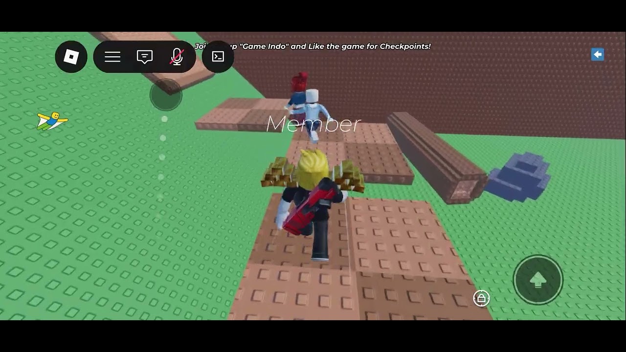 Beating glide tower on Roblox 