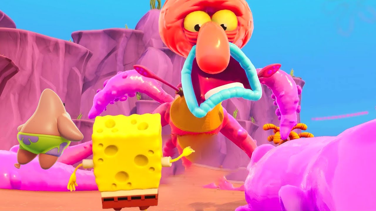 SpongeBob Battles Evil in Bikini Bottom