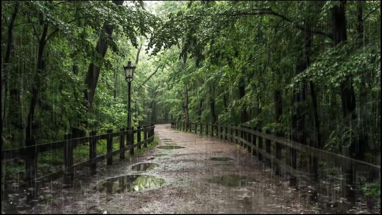 Soft Rainfall on Forest Canopy | Calming Nature Sounds for Deep Sleep