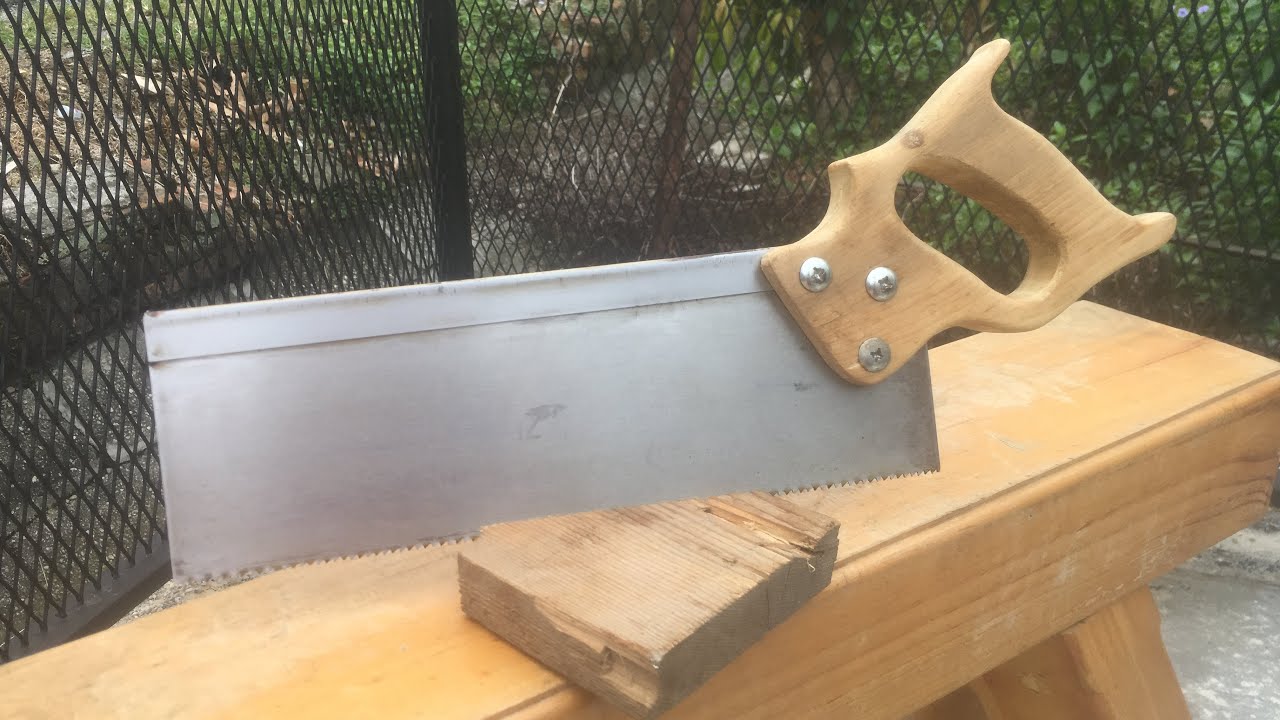 BACK SAW RESTORATION - PIMP MY HAND SAW