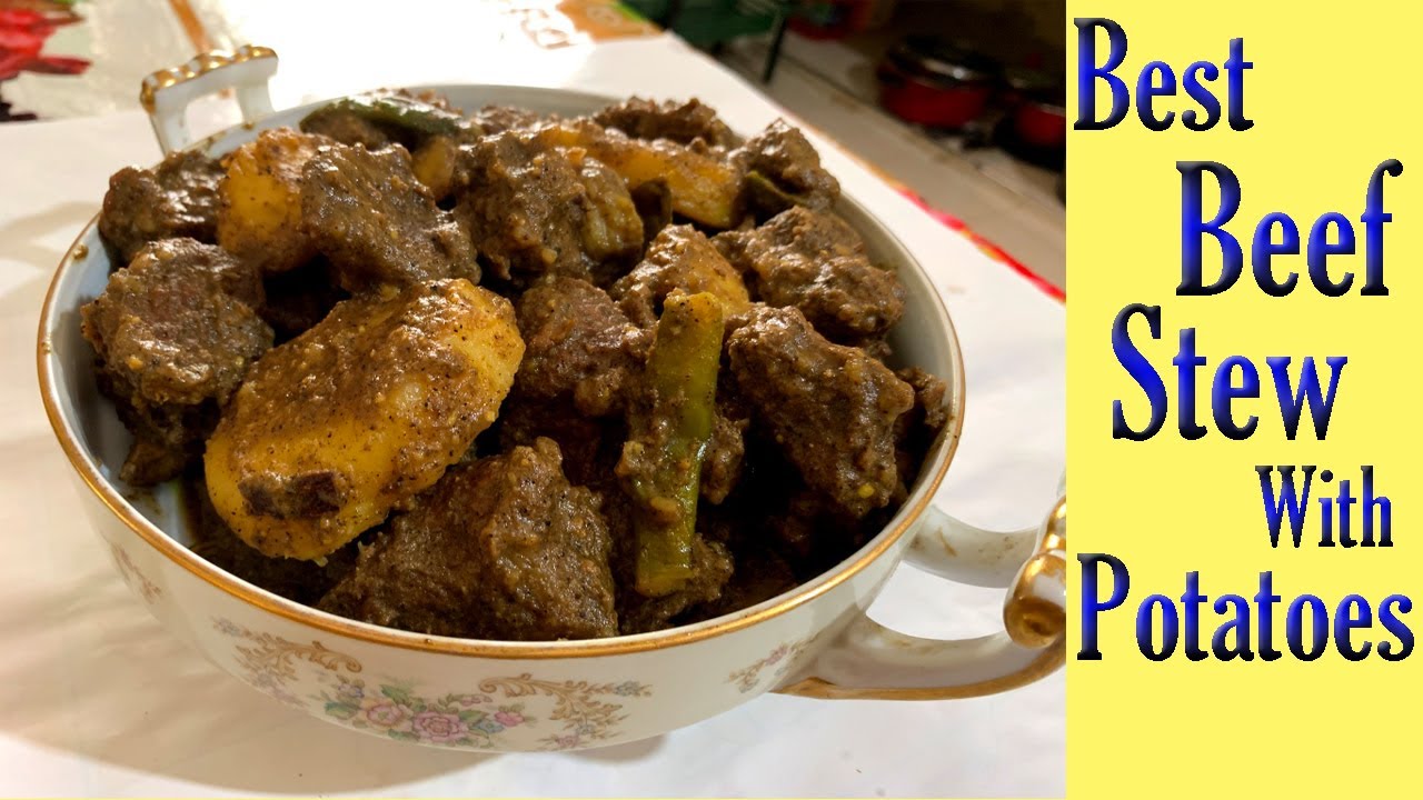 Easy & Spicy Beef Stew with Potatoes Recipe Sri Lankan | Healthy Beef Stew Dish Jaffna