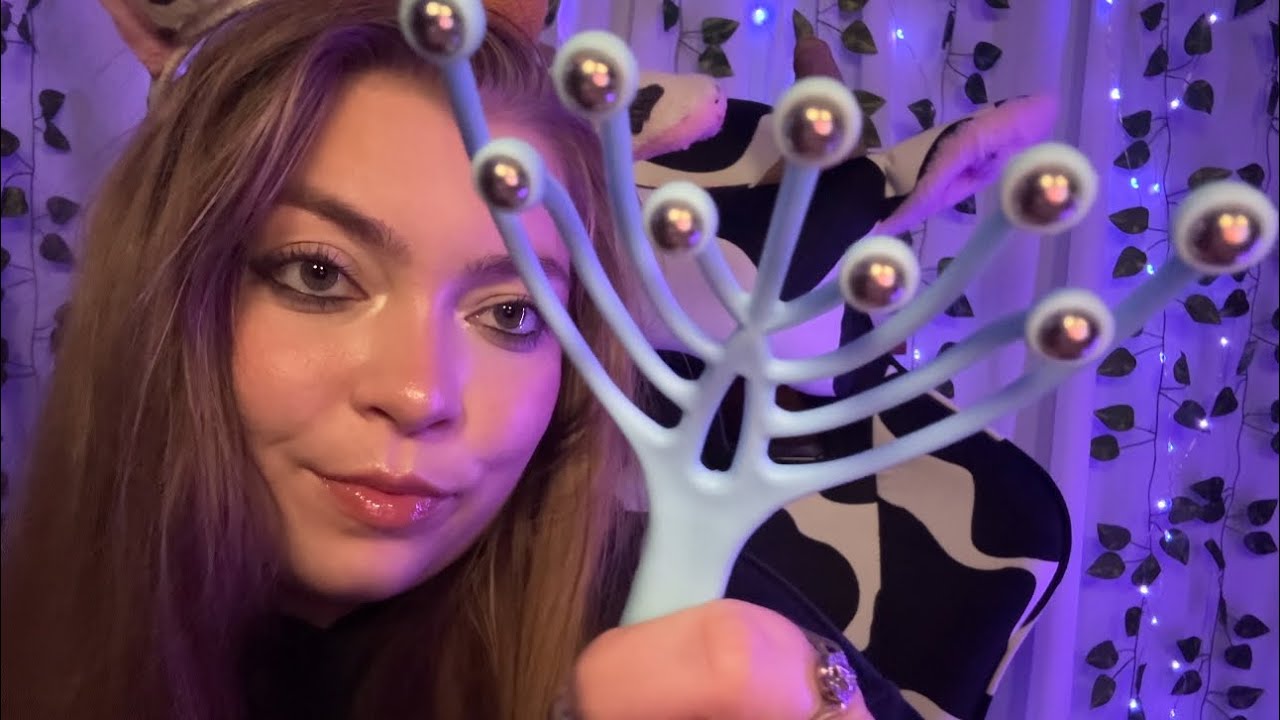 ASMR 30 Min Scalp Massage to Help You Sleep 💤💆‍♀️
