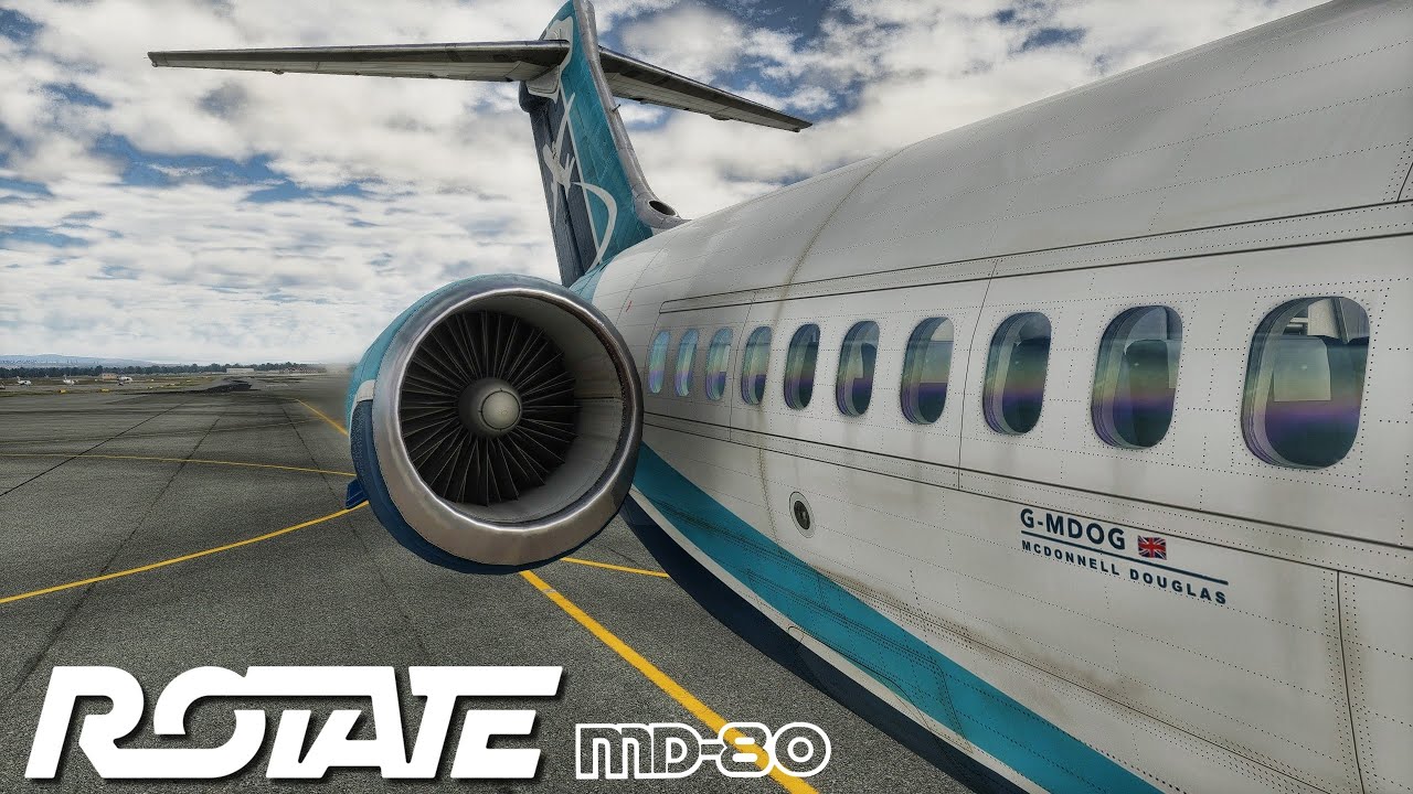 Real 737 Pilot LIVE | First Flight in the Rotate MD80 for X-Plane 12! | Tbilisi - Baku