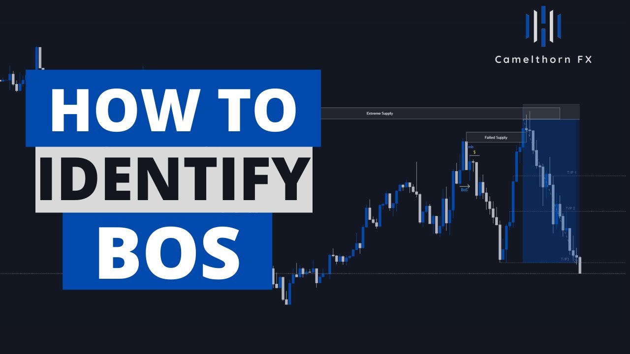 How to Identify  Break of Structure using 3 EASY STEPS!! - Smart Money Concepts