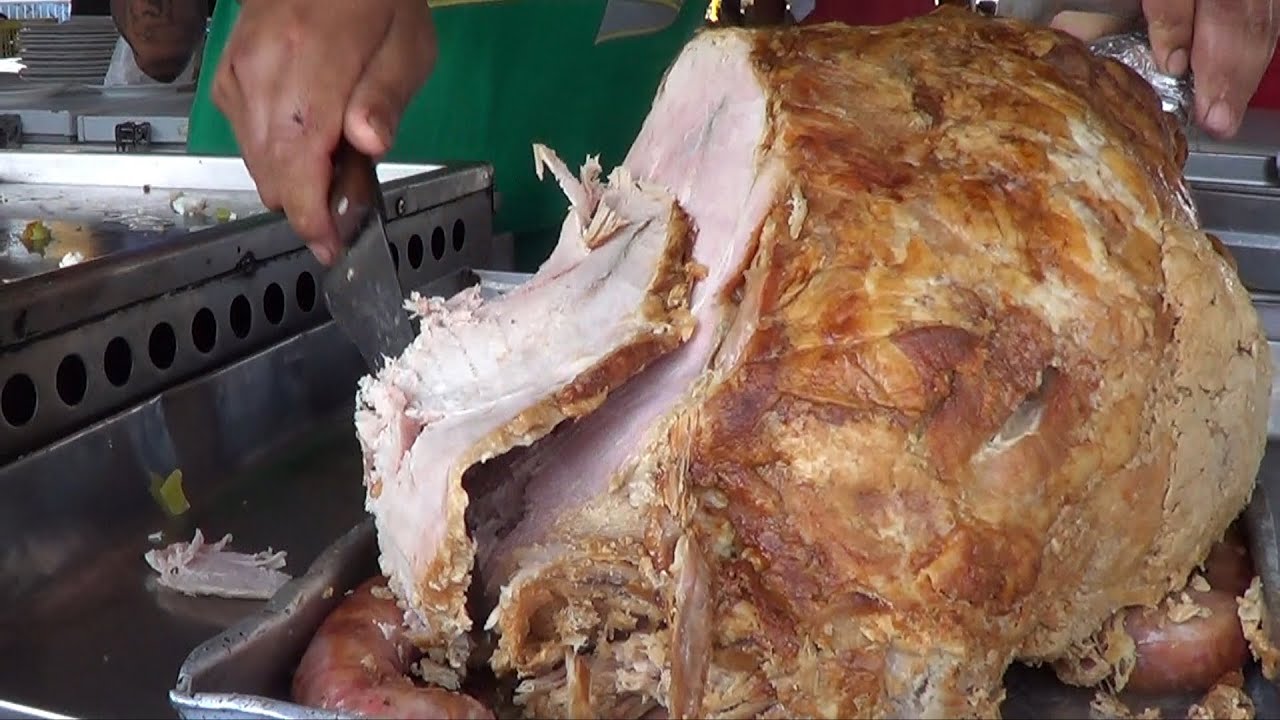 Sanduiche de Pernil da Expo Londrina 2016 (Turismo Gastronômico)