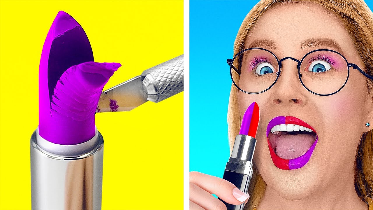 TRUCCHI CON IL MAKE-UP PER APPARIRE SEMPRE AL TOP! || Hack di bellezza su 123 GO! GOLD