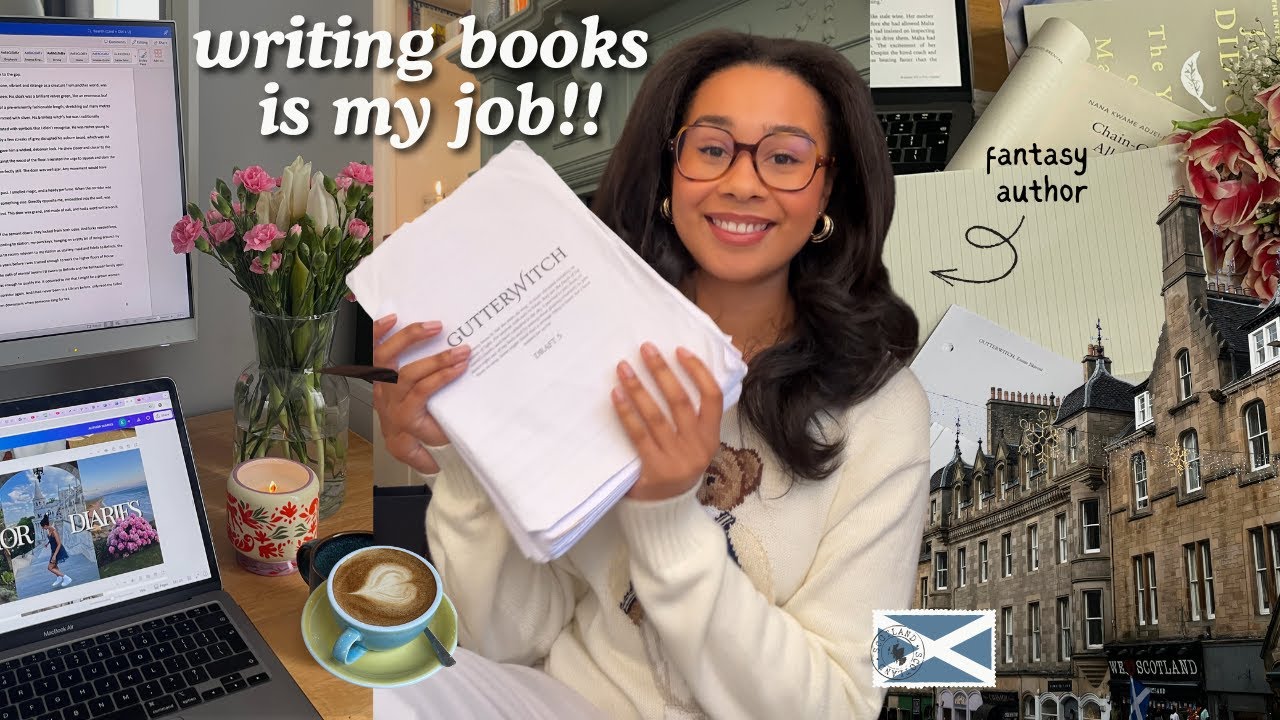 Неделя из жизни автора фэнтези, живущего в Лондоне ✨🧸💌👩🏽‍💻 Поездка в Шотландию и редактирование м...