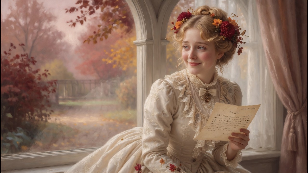 A Secret Autumn Courtship 🍂💌 | Victorian Love Letters | Romantic Visual Poem