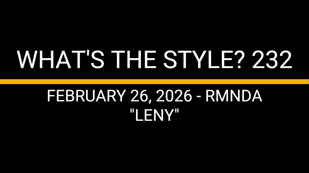 WHAT'S THE STYLE 232 - LENY