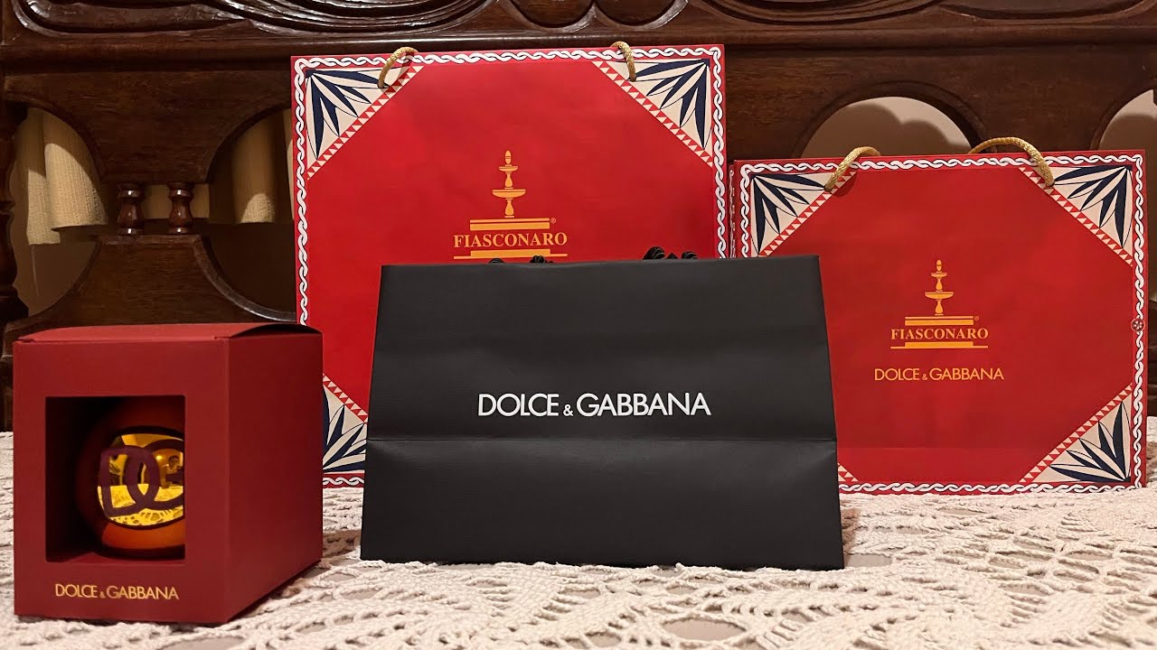DOLCE AND GABBANA Christmas Eve Unboxing