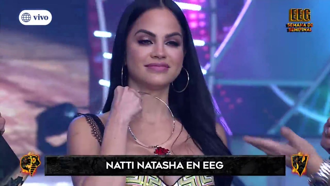 Natti Natasha recibió regaló de Patricio Parodi y Rafael Cardozo en vivo